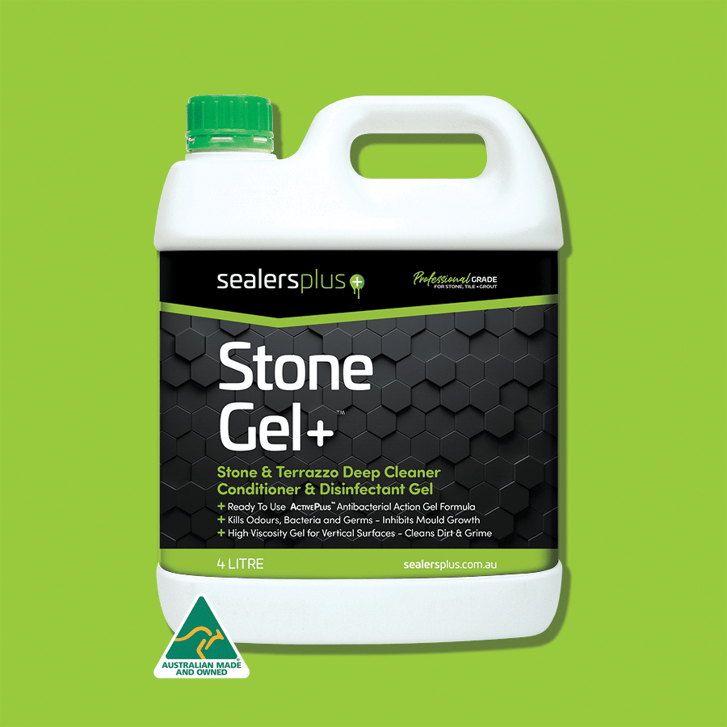 STONE GEL+ - Gel Type Stone & Terrazzo Deep Clean Conditioner + Disinfectant