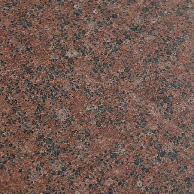 Honed granite close up